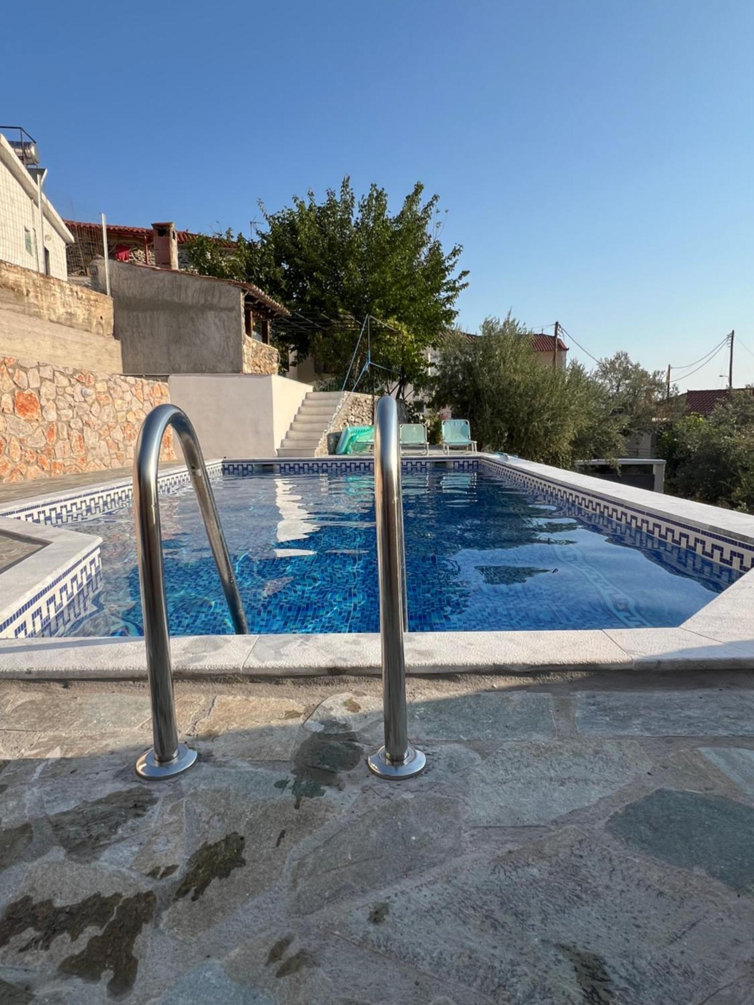 Maison Charme Avec Piscine Privee, Pres De La Mer A Sappounakeika, Tyros Sapounakeika Kültér fotó
