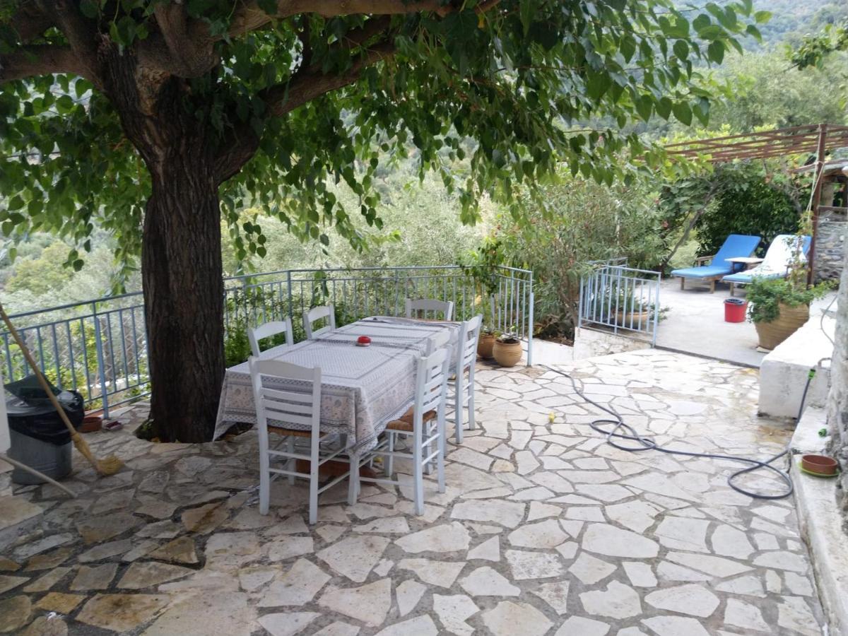 Maison Charme Avec Piscine Privee, Pres De La Mer A Sappounakeika, Tyros Sapounakeika Kültér fotó